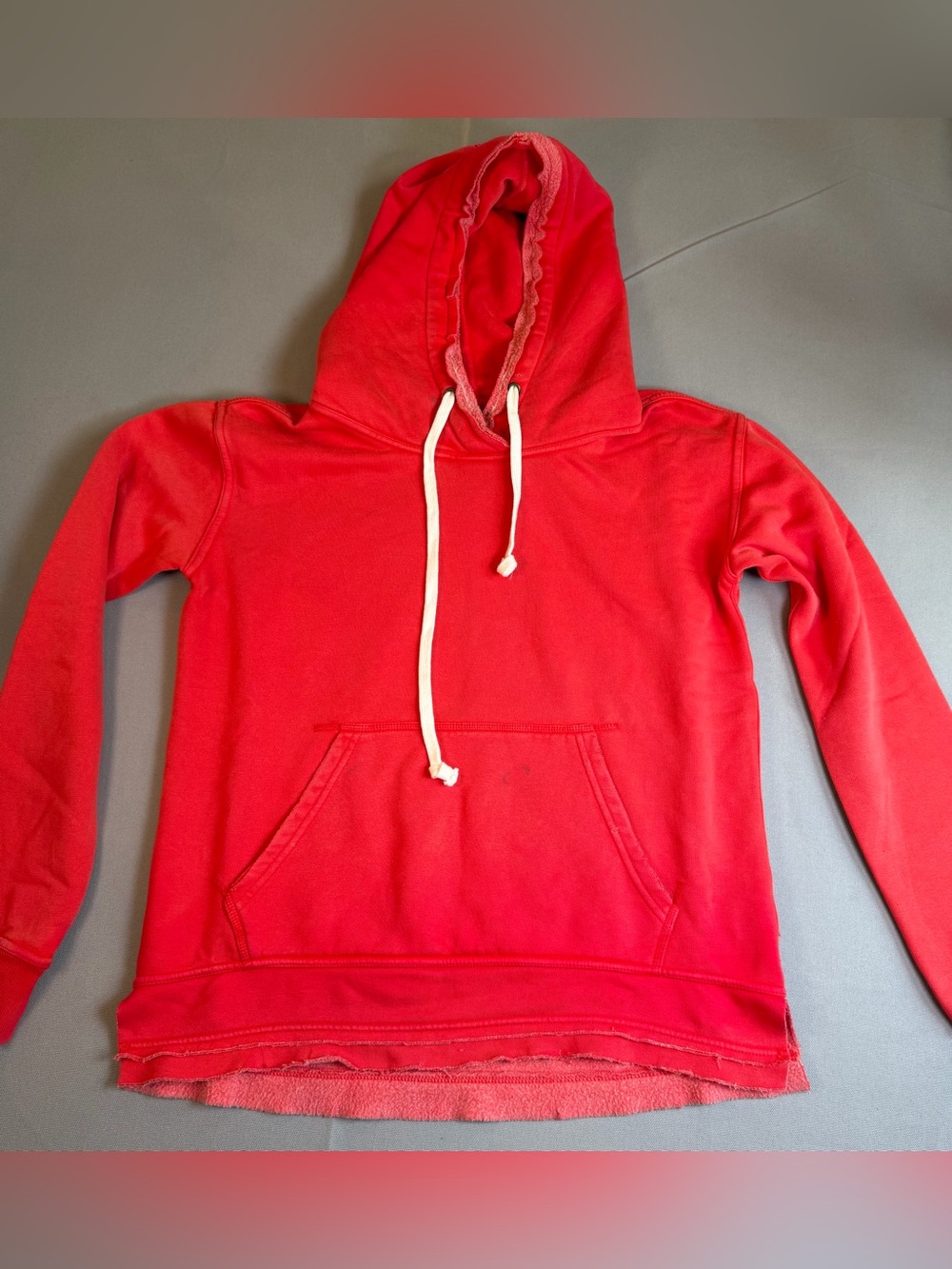 We The Free Women’s XS Red Lightweight Oversized Loose Waist Hoodie Sweatshirt